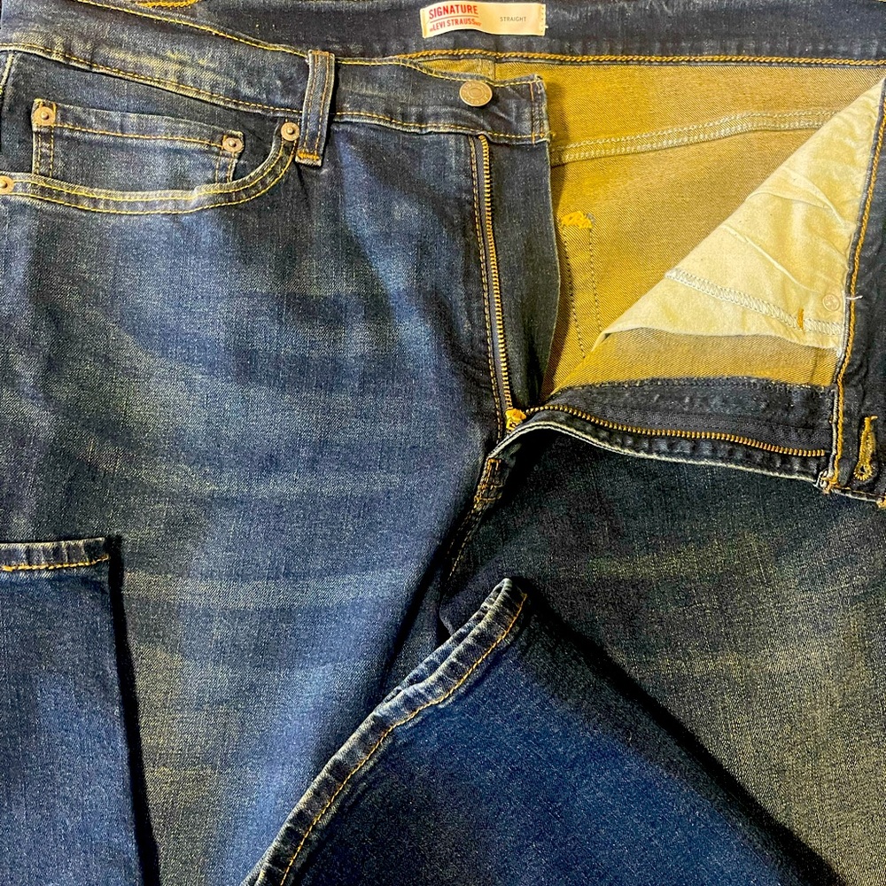 Levi Strauss used jeans wore once